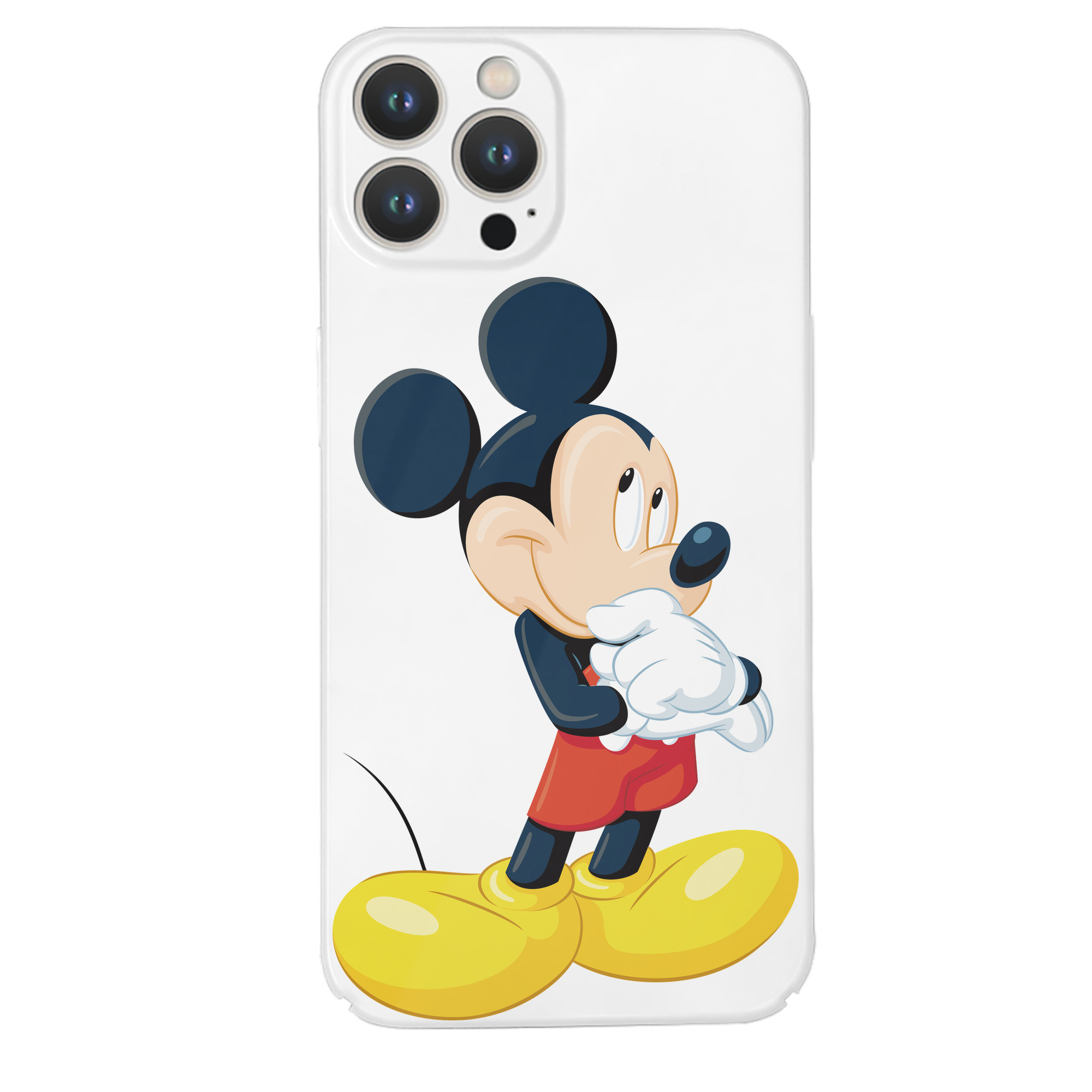 （画像用） ミッキーマウス Mickey Mouse 【iPhone 14シリーズ対応】ハードケース